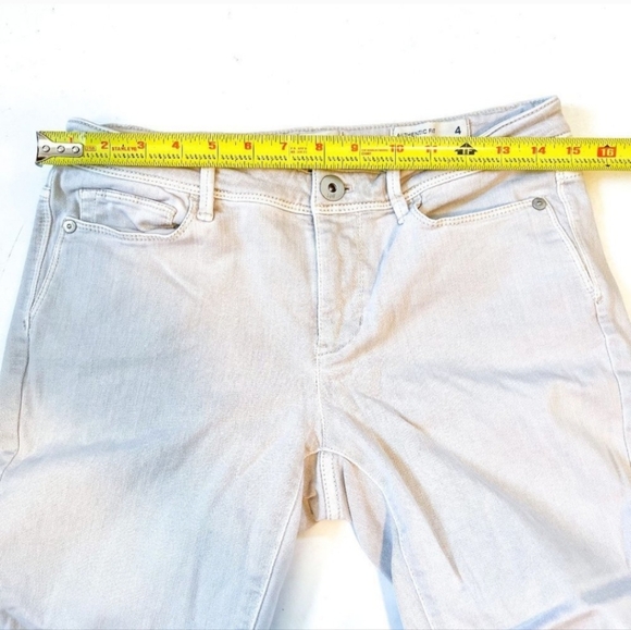 J Jill Jeans Authentic Fit Slim Ankle Length Women's Size 4 in Tan/Taupe - Picture 14 of 16